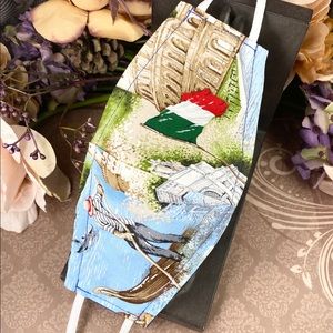 Handsewn Face Mask - Venice, Italy & Gondola